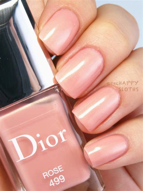 dior 499 rose nagellak